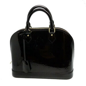 Louis Vuitton Handbag Vernis Alma Amarante Purple